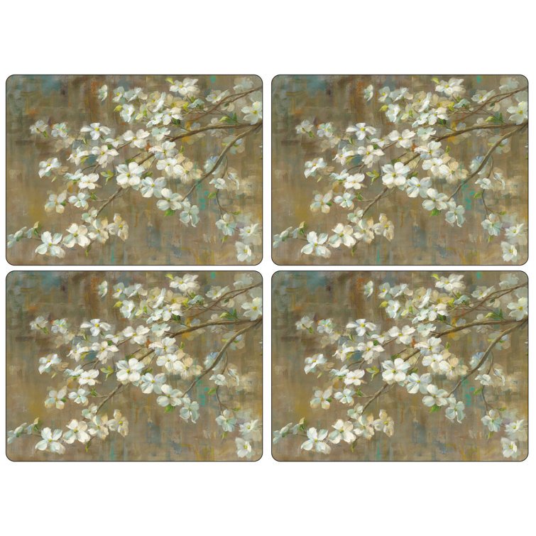 Pimpernel Dogwood in Spring 16" Cork Placemat & Reviews Wayfair Canada